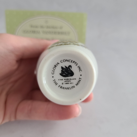 Vintage Franklin Mint Spice Jar - Gloria Concepts Inc - 1985 - Onion - Picture 5 of 5